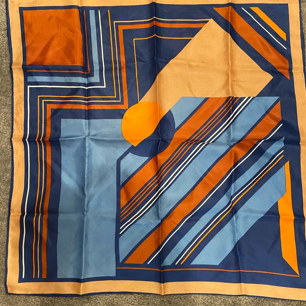 Mid Century Modern Vintage Scarf